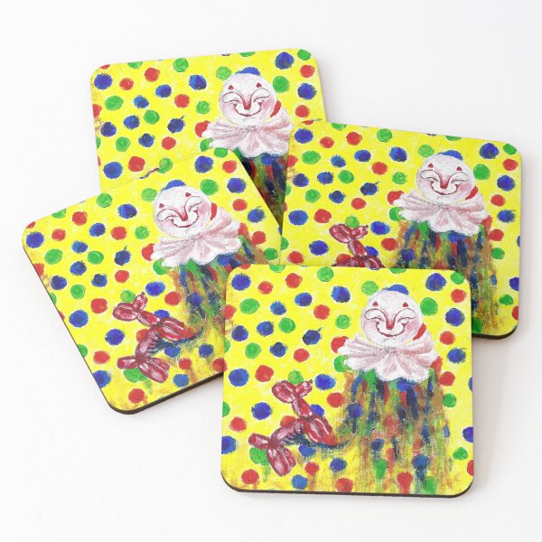 Item preview, Creepy Colorful Clown designed and sold by Clownster.