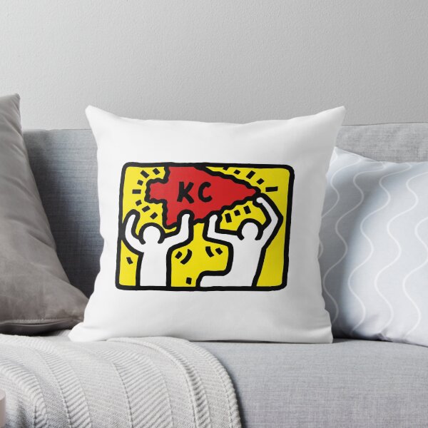 KCMO art tribute Throw Pillow