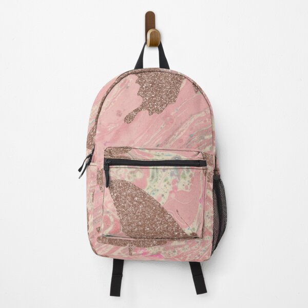 Item preview, Rose gold marbling with silhouette insects designed and sold by Sue Zipkin.