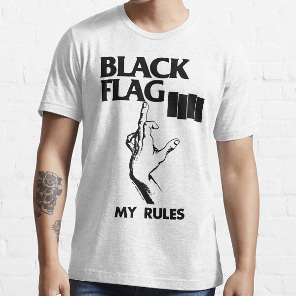 Buy Black Flag My Rules Shirt In Stock