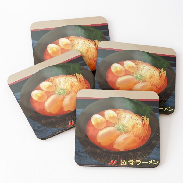 Item preview, Spicy Tonkotsu Ramen designed and sold by sukotsuto_art.