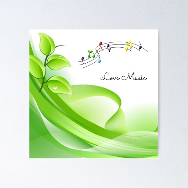 Item preview, Love Music and Nature designed and sold by Anahit Petrosyan Art Studio & Unique Print Designs for a Gift.