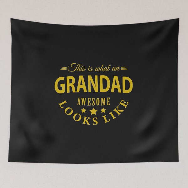 Item preview, awesome grandad  designed and sold by DIDAKU.