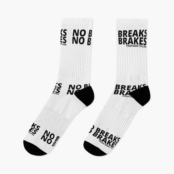 Item preview, No Breaks No Brakes | Fixed Gear Cycling designed and sold by CozyMarket.