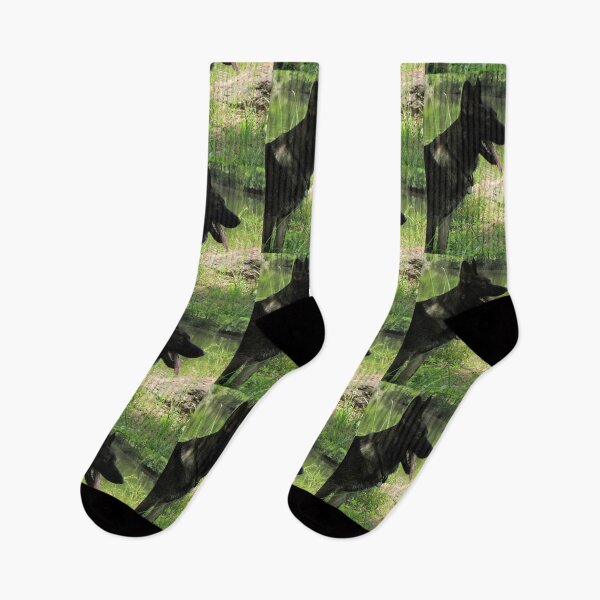 Item preview, German Shepherd  by a Pond designed and sold by Mariann Moritz.