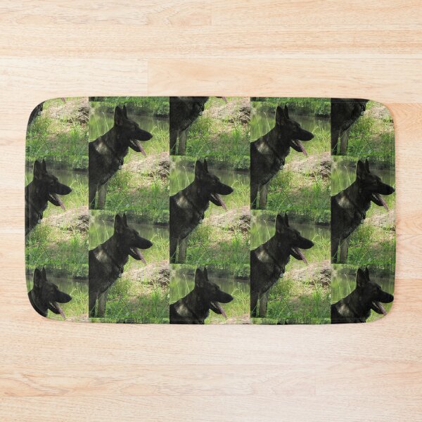 Item preview, German Shepherd  by a Pond designed and sold by Mariann Moritz.