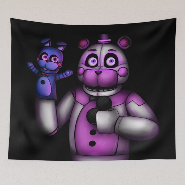 Item preview, Five Nights at Freddy's - Sister Location Funtime Freddy with Bon Bon designed and sold by MokaMizore97.