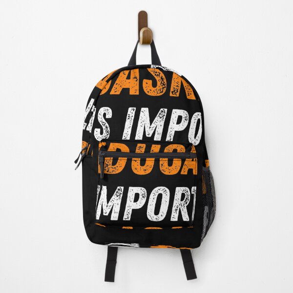 Item preview, Education Is Important But Basketball Is Importanter Distressed Text designed and sold by CheraeLynn.