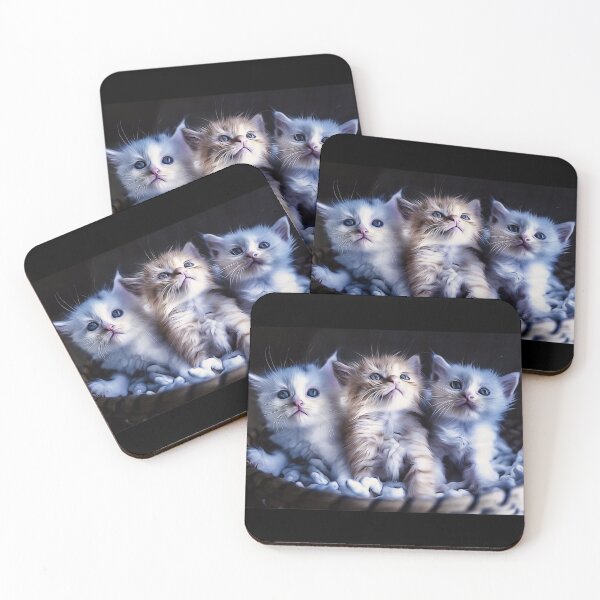 Item preview, sweet happy cub kittens designed and sold by srm-creations.