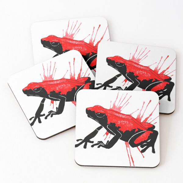 Item preview, A. Galactonotus "Red Splash-Backed" Dart Frog designed and sold by Gyngr-art.