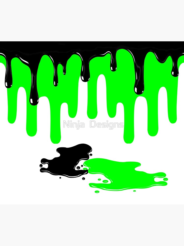 "Neon Green Drip" Poster by Noahs3011 Redbubble
