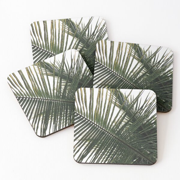 Item preview, Palm Leaves Retro Island Photography designed and sold by HintofNature.