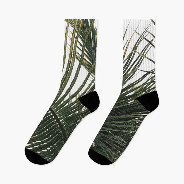 Item preview, Palm Leaves Retro Island Photography designed and sold by HintofNature.