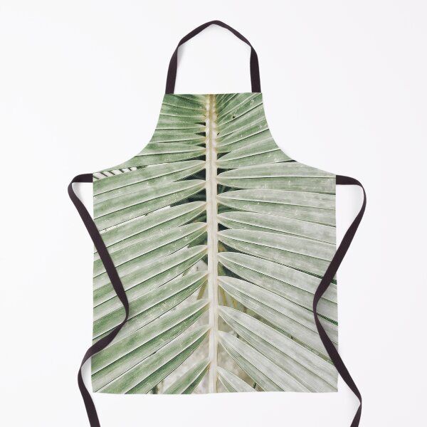 Item preview, Palm Leaf Symmetry Retro Island Photography designed and sold by HintofNature.