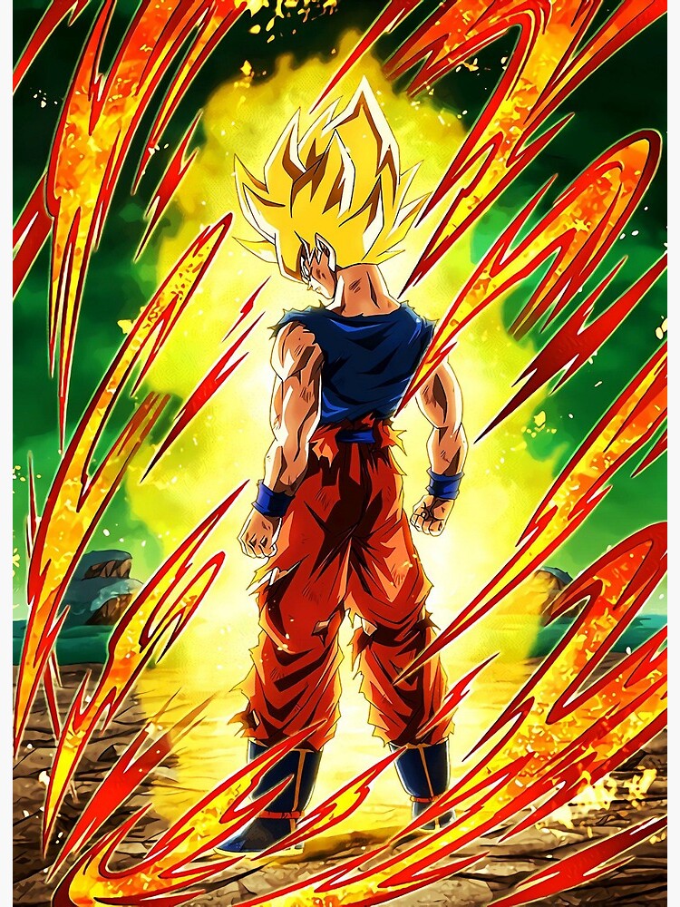 Goku Legends - Super Sayajin Art Board Print by AbdeeFactory