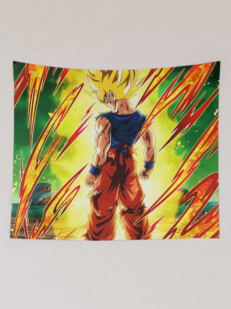 Goku - Super Sayajin Namek Photographic Print by AbdeeFactory