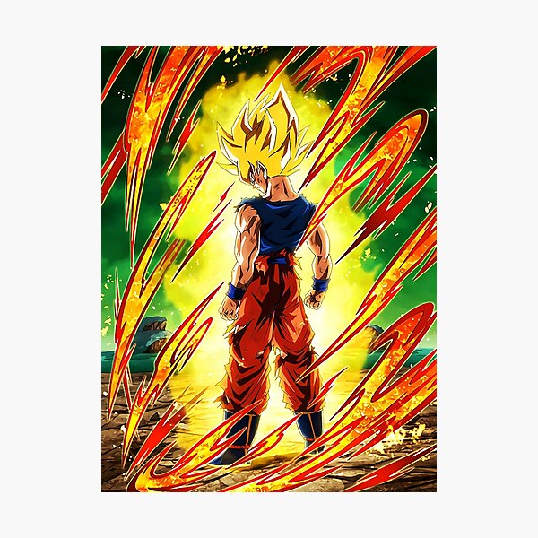 Dragon Ball Z - Goku - Manga Edit Photographic Print for Sale by  masihkenneth82