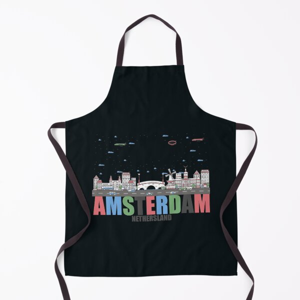 Item preview, amsterdam skyline retro designed and sold by KerryABC.