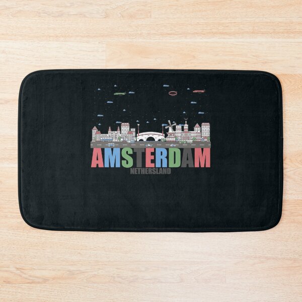 Item preview, amsterdam skyline retro designed and sold by KerryABC.