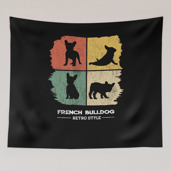 Item preview, French Bulldog Retro Style french bulldog gifts designed and sold by Grimbart.