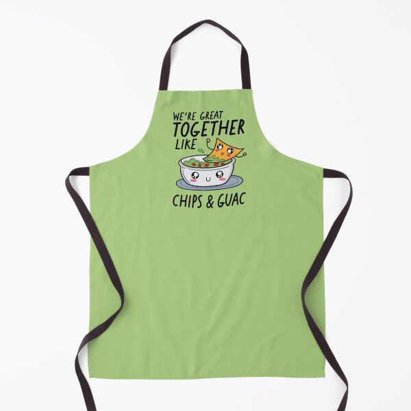 Item preview, We're Great Together Like Chips & Guac | Kawaii Cute Food Combos designed and sold by SLAG-Creative.