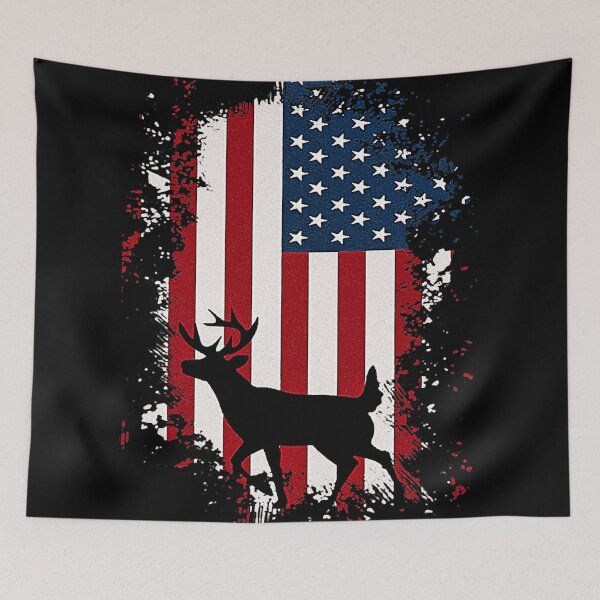 Item preview, American Deer Hunter T-Shirt designed and sold by BMWZ4M40i.