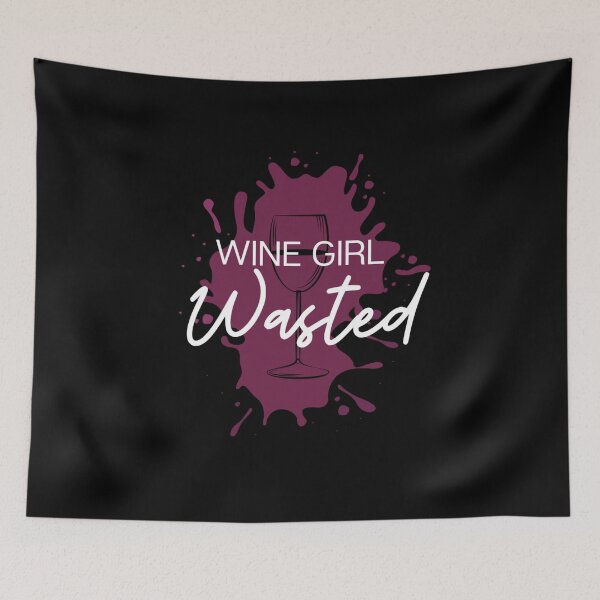 Item preview, Wine Girl Wasted designed and sold by Vivoh12.