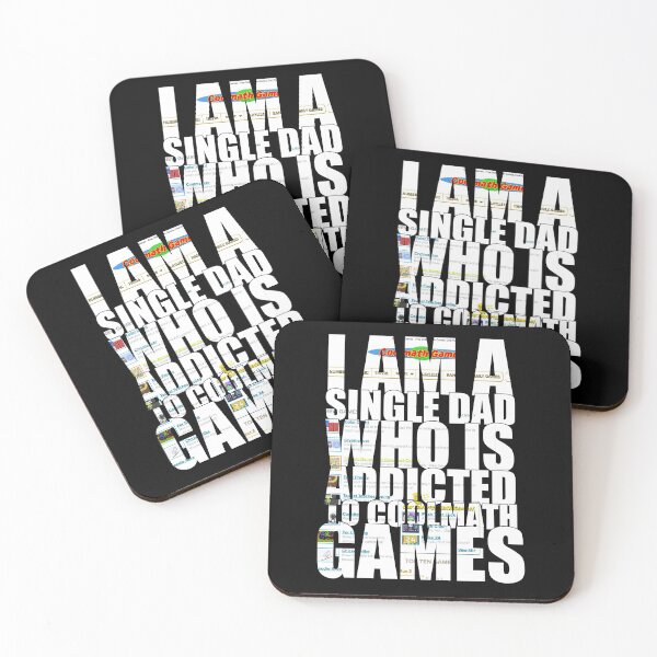Item preview, I am a single dad who is addicted to cool math games designed and sold by KerryABC.
