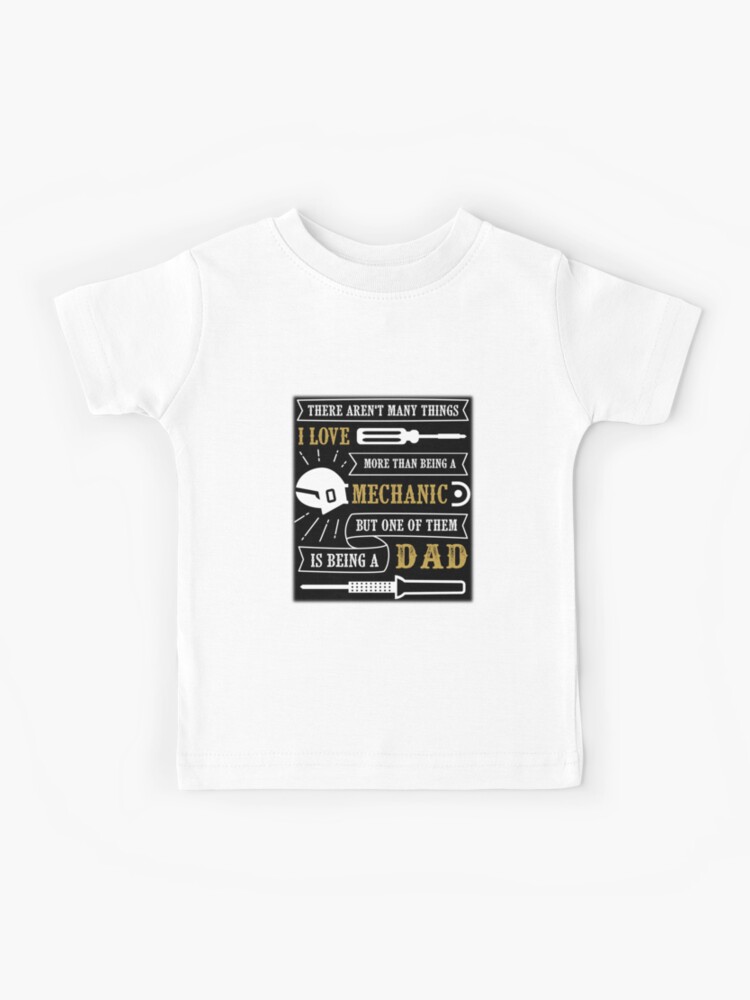 Camiseta Para Ninos Me Encanta La Cita Del Dia Del Padre De Papa Mecanico Y Decir Enginee Hhh De Wisammuhammad Redbubble