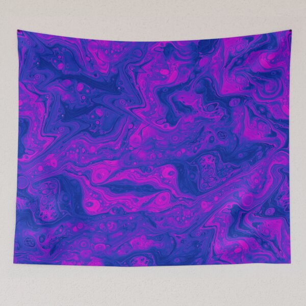 Item preview, Trippy Blu and Pink Marble Pattern designed and sold by WOW TeesAndThings.