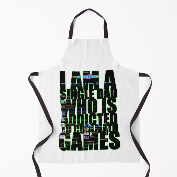 Item preview, I am a single dad who is addicted to cool math games cool black designed and sold by KerryABC.