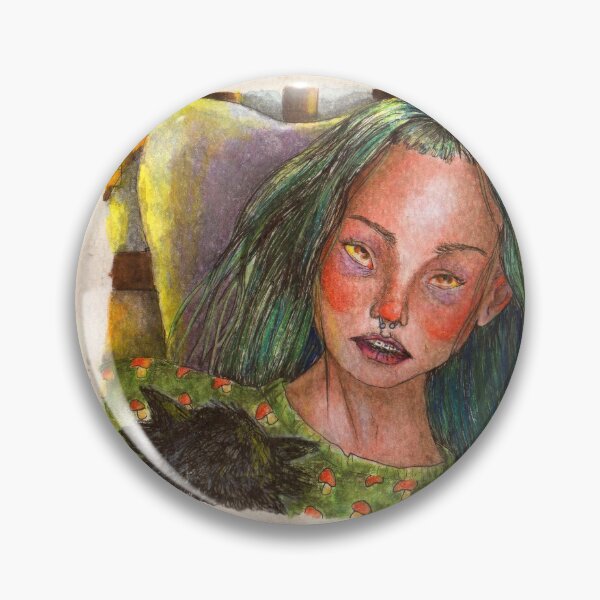 Item preview, just me and my cat. designed and sold by Whimsical-Hovel.