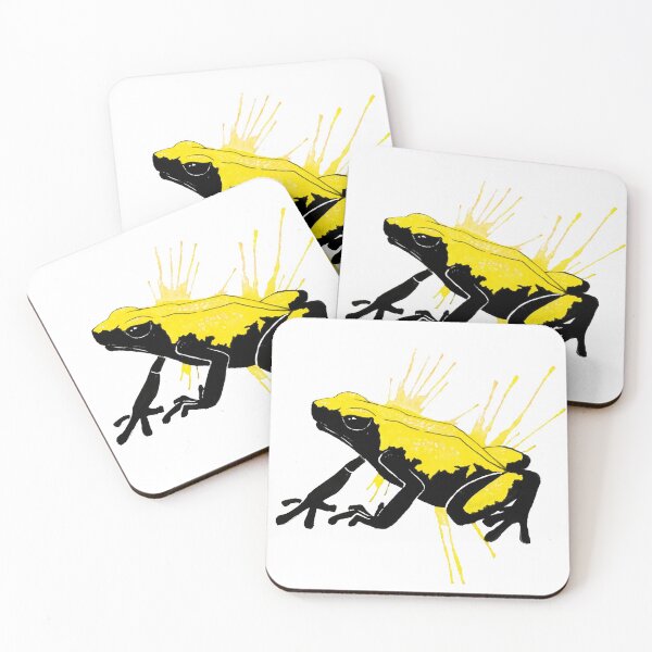 Item preview, A. Galactonotus "Yellow Splash-Backed" Dart Frog designed and sold by Gyngr-art.