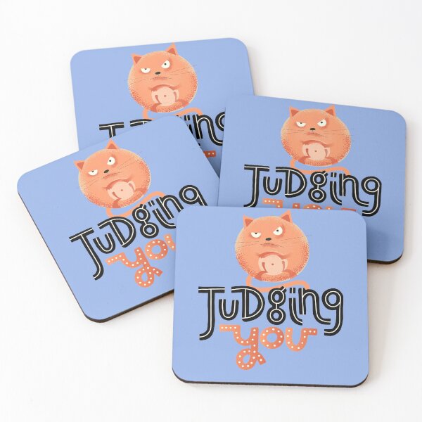 Item preview, Judging You Cats Cute Funny Cat designed and sold by Yenbinh.
