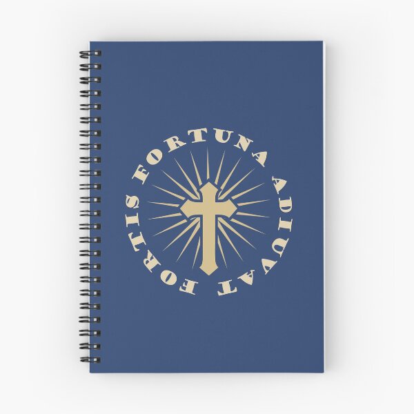 Item preview, Fortis Fortuna Adiuvat Fortune Favours the Bold Cross designed and sold by h44k0n.