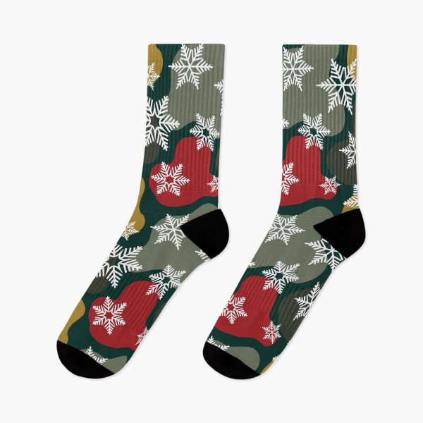 Item preview, Festive Snowflakes designed and sold by Patternatica.