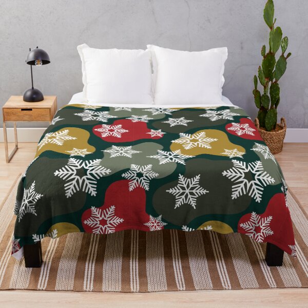 Item preview, Festive Snowflakes designed and sold by Patternatica.
