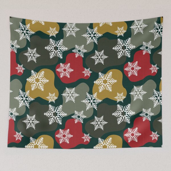 Item preview, Festive Snowflakes designed and sold by Patternatica.