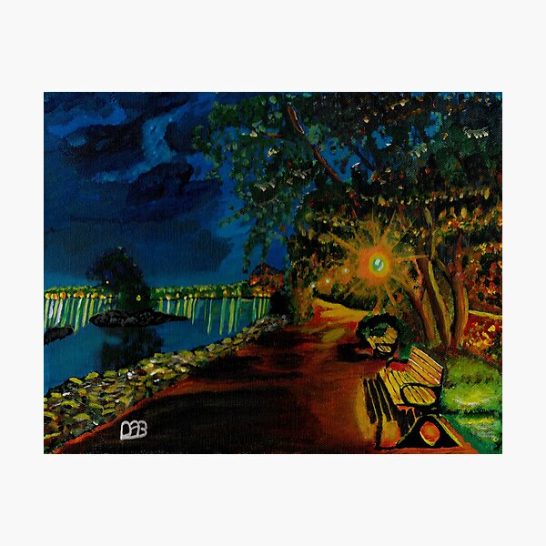 Item preview, Bayfront de Hamilton en la noche designed and sold by DABigelow.