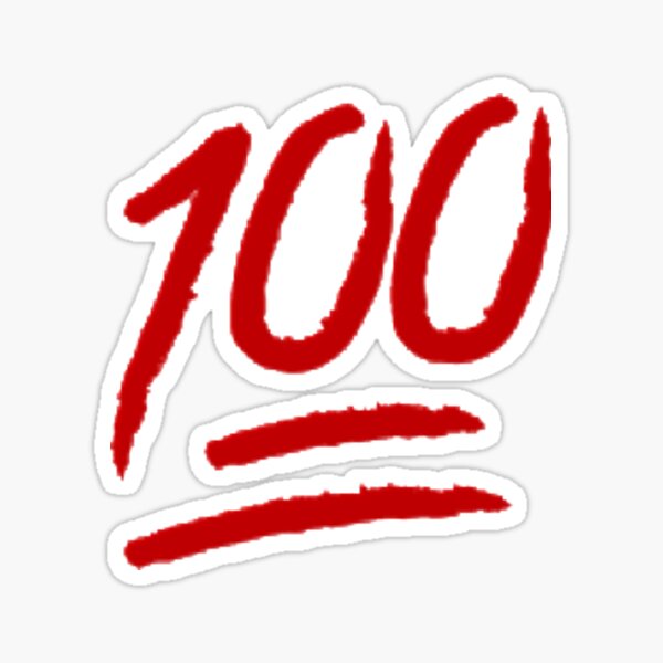 100 Emoji Stickers | Redbubble