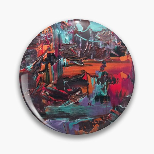 Artikelvorschau, Sunset Cabana Swipe Abstrakte Acrylmalerei entworfen und verkauft von Silver Sky by Janet.