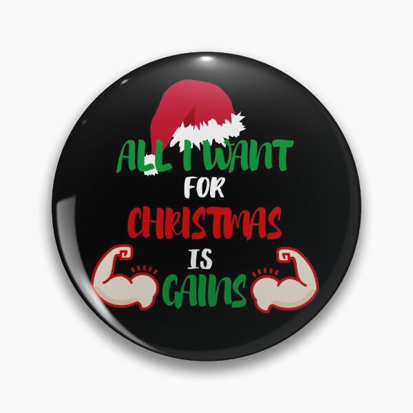Item preview, All I Want For Christmas Is Gains designed and sold by AutumnVibeShop.
