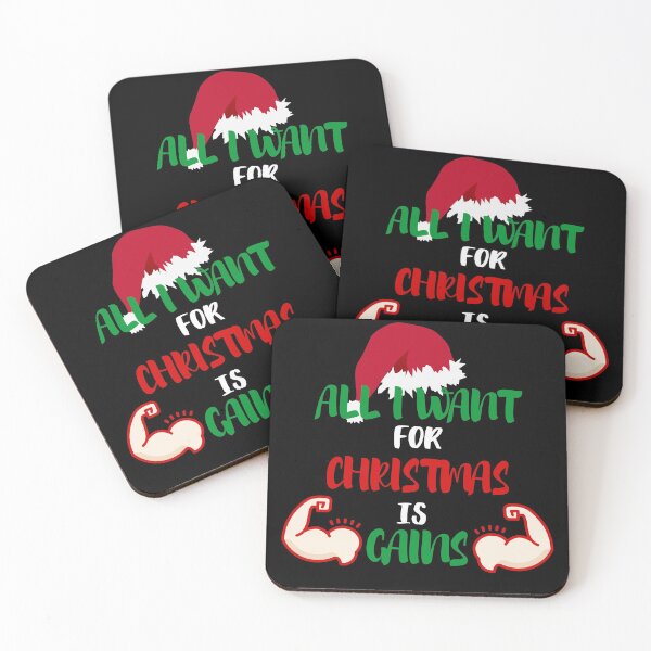 Item preview, All I Want For Christmas Is Gains designed and sold by AutumnVibeShop.