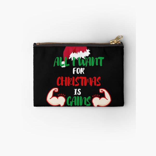 Item preview, All I Want For Christmas Is Gains designed and sold by AutumnVibeShop.