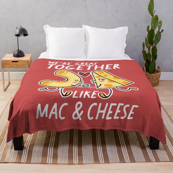 Item preview, We're Great Together Like Mac & Cheese | Kawaii Cute Food Combos designed and sold by SLAG-Creative.