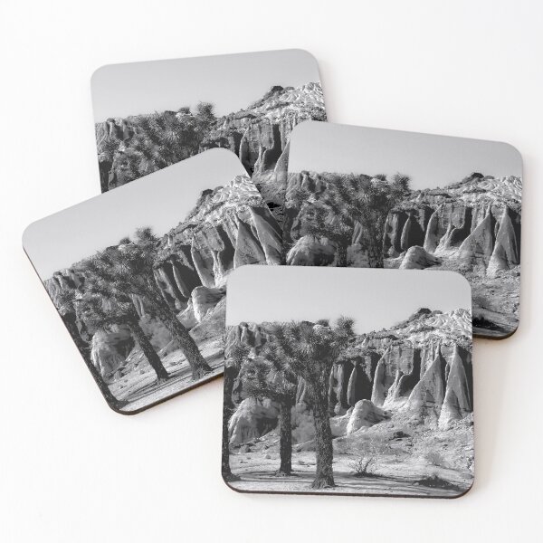Item preview, cactus in the desert at Red Rock Canyon state park California in black and white designed and sold by Mrvell.