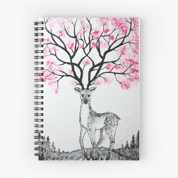 Item preview, Cherry Blossom Deer designed and sold by deerinspotlight.