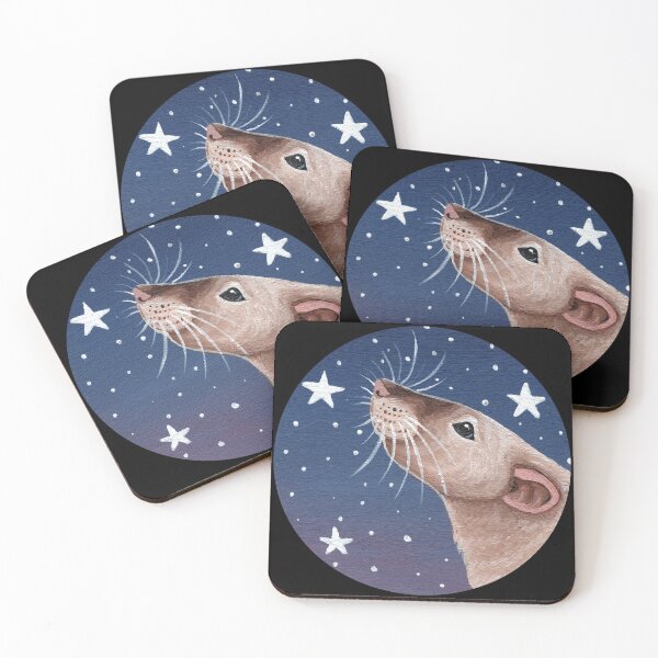 Item preview, Siamese Rat Stargazing designed and sold by WolfySilver.