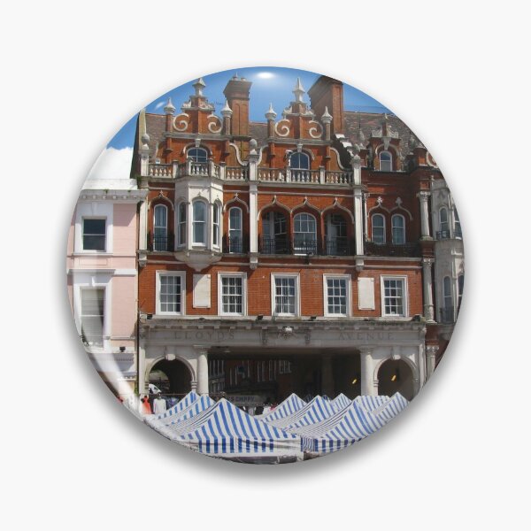 Artikelvorschau, Markttag, Cornhill, Ipswich, Suffolk entworfen und verkauft von wiggyofipswich.