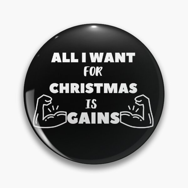 Item preview, All I Want For Christmas Is Gains designed and sold by AutumnVibeShop.